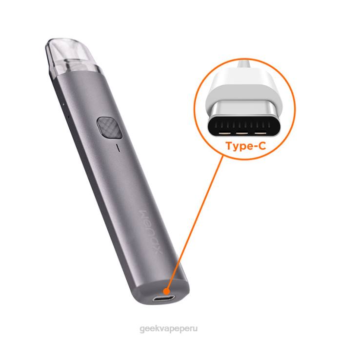 GeekVape Store - GeekVape kit de inicio wenax h1 1000mah rosa durazno 4NDP116