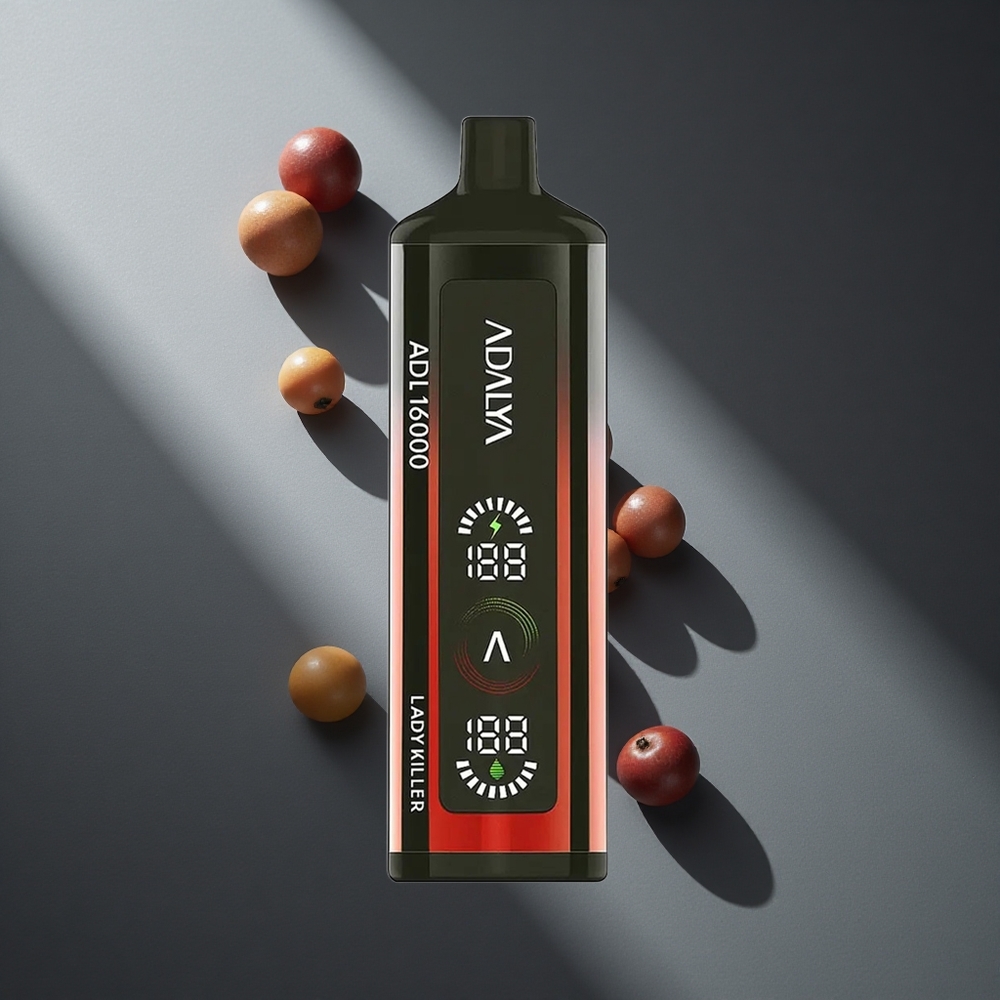 Adalya ADL 16000 PRO Puffs Vape Desechable Asesina de Hombres Pantalla Digital Peru wholesale