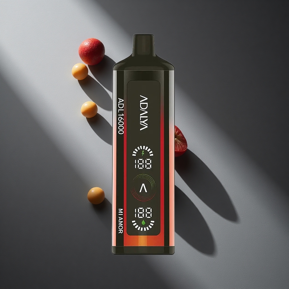 Adalya Mi Amor ADL 16000 PRO Puffs Vape Desechable con Pantalla Digital y Bobina de Malla Inteligente Peru wholesale