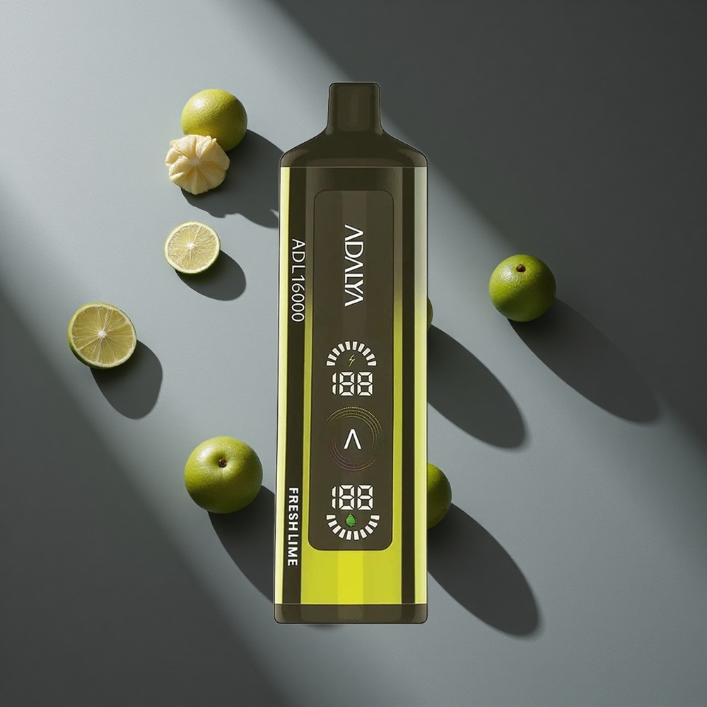 Lima Fresca Adalya ADL 16000 PRO Puffs Vape Desechable Pantalla Digital Carga USB-C Peru wholesale