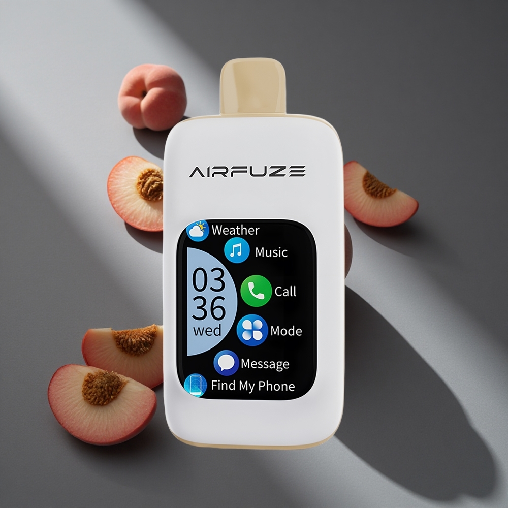 Durazno Jugoso AirFuze Smart 30000 Caladas 5% Nicotina Peru wholesale