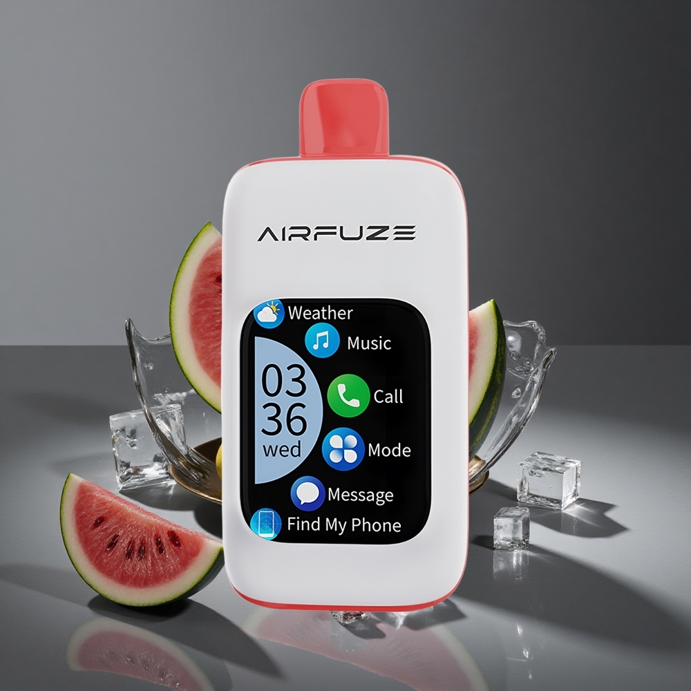 Sandía Helada AirFuze Smart 30000 Puffs 5% Nicotina Pantalla Táctil Peru wholesale