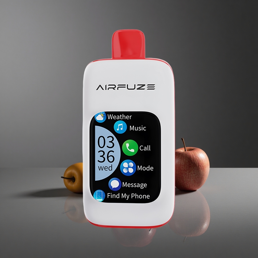 Triple Manzana AirFuze Smart 30000 Puffs 5% Nicotina TFT Tactil Peru wholesale