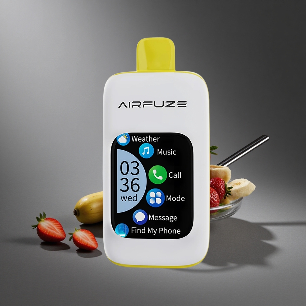 Fresa Plátano AirFuze Smart Pro 40000 Puffs Pantalla Táctil Inteligente Peru wholesale