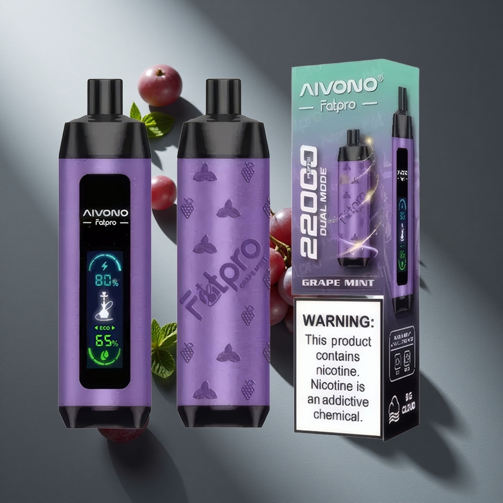 Uva Menta Aivono Aim Fatpro 22000 Puffs 28ml E-líquido 600mAh Peru wholesale