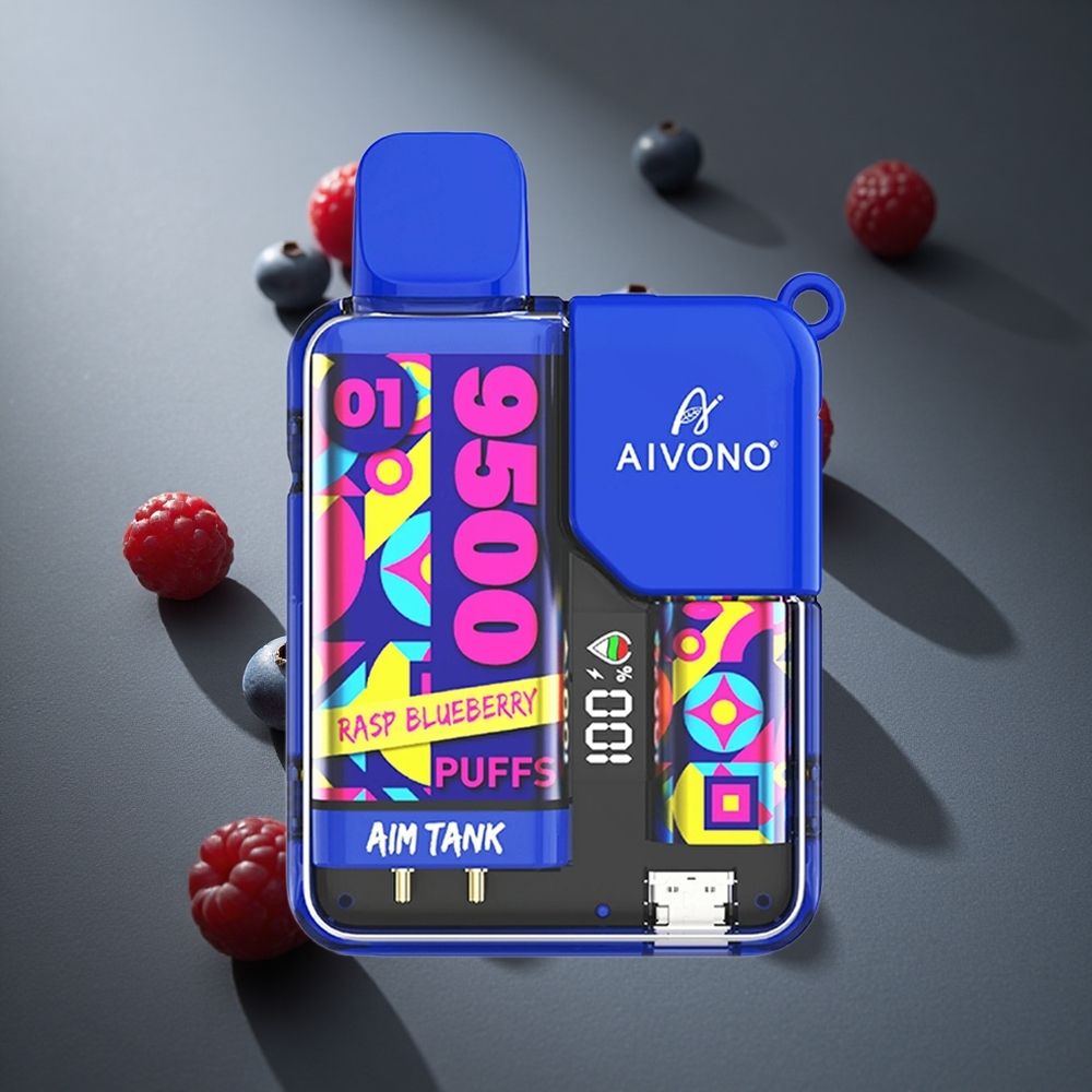Arándano Azul Aivono AIM-TANK 9500 Puffs 18ml Capacidad 650mAh Batería Peru wholesale