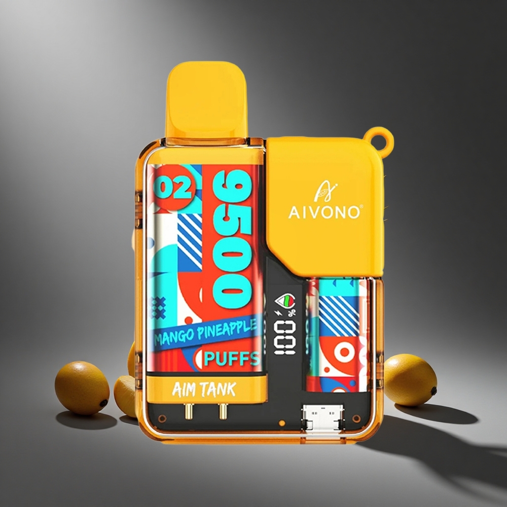 Mango Piña Aivono AIM-TANK 9500 Puffs 18ml Capacidad 650mAh Batería Peru wholesale