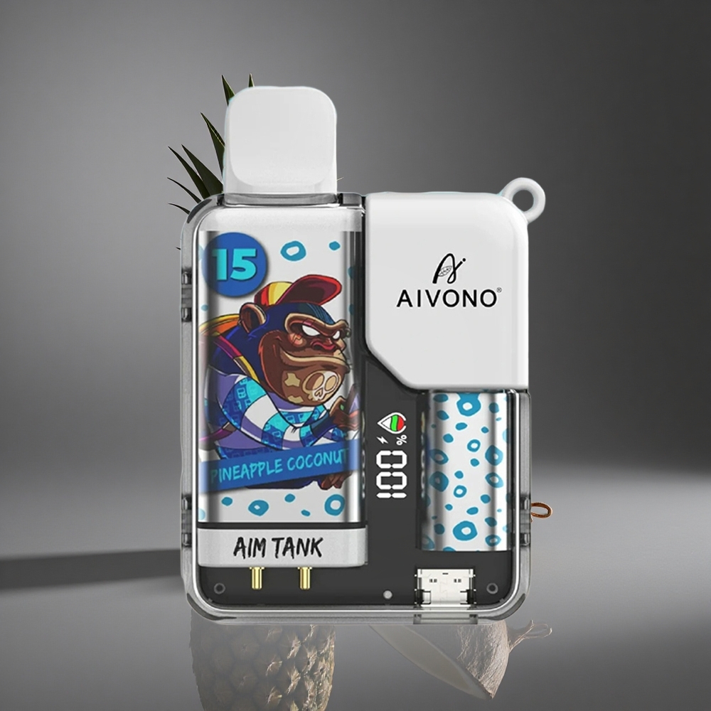 Piña Coco Aivono AIM-TANK 9500 Puffs 18ml Capacidad 650mAh Batería Peru wholesale