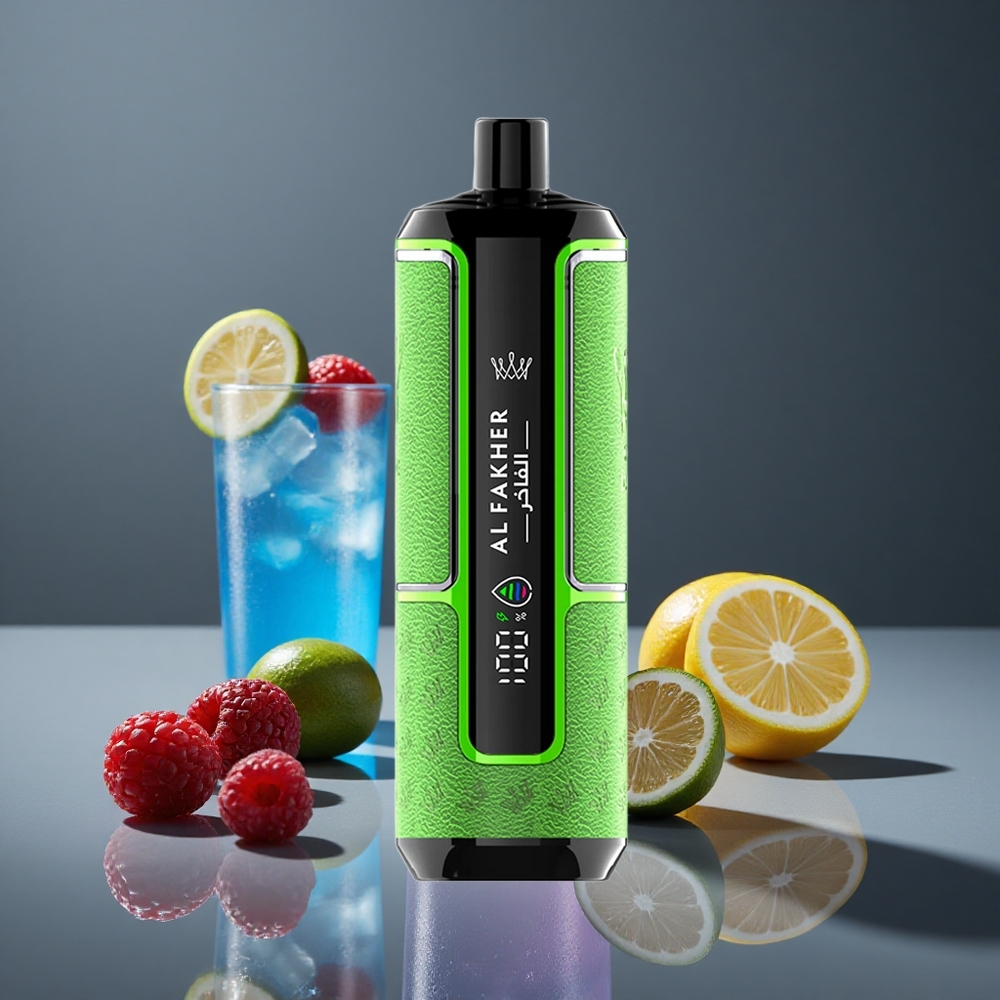 Frambuesa Azul Limonada Al Fakher Crown Bar 15K Hipermáx 22ml 600mAh Peru wholesale