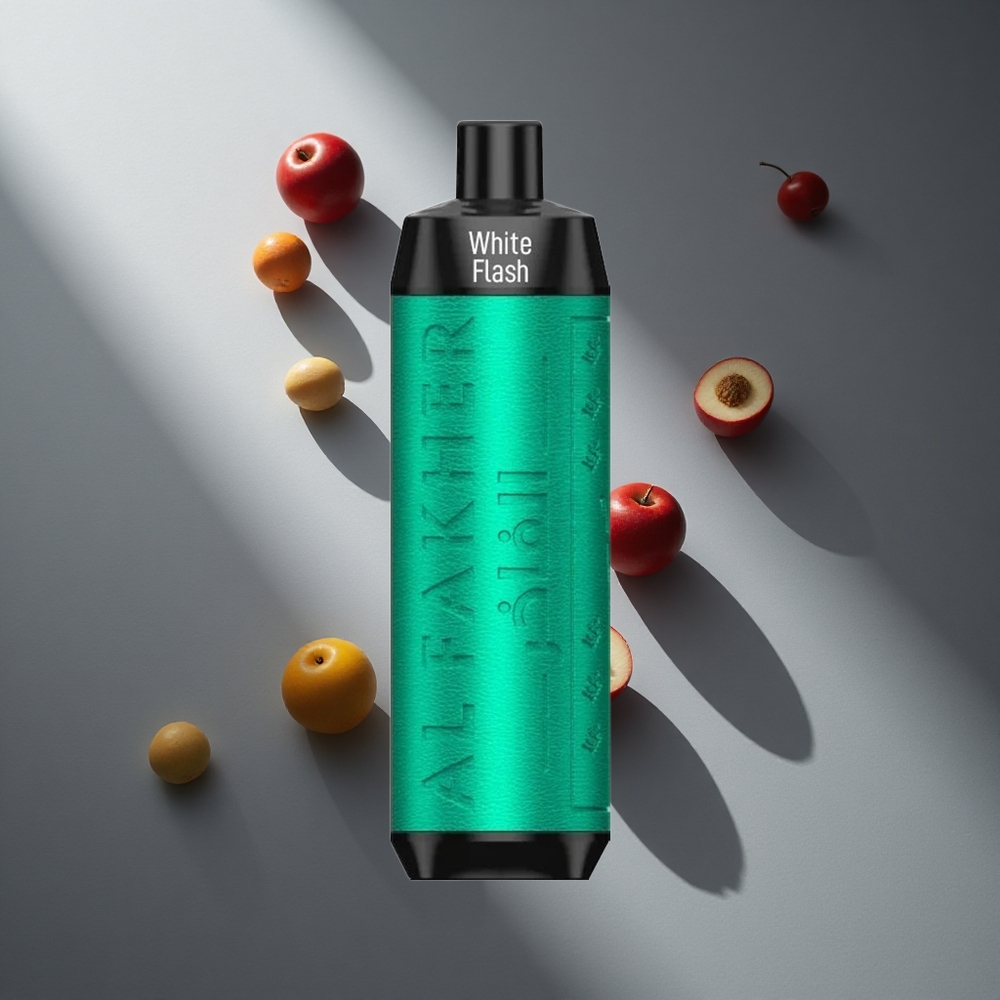Blanco Destello Al Fakher Crown Bar 8000 Cristal Desechable con 18ml de Líquido y 5mg de Nicotina Peru wholesale