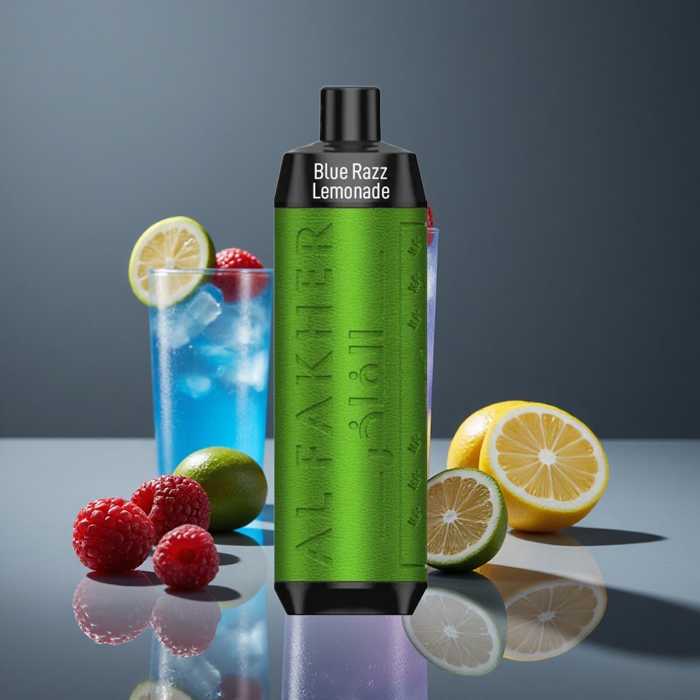 Frambuesa Azul Limonada Al Fakher Crown Bar 8000 Chupadas 18ml Capacidad Peru wholesale