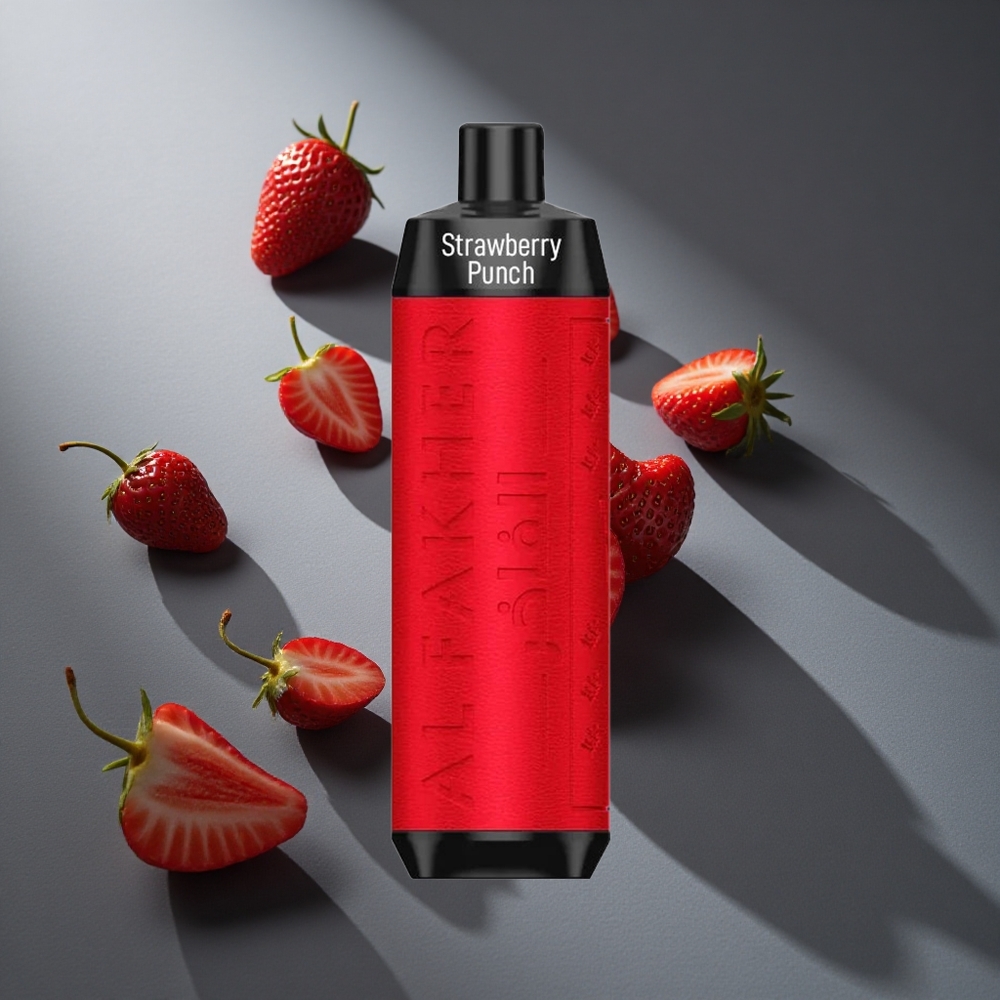 Fresa Golpe Al Fakher Crown Bar 8000 Puffs 18ml Capacidad 5mg Nicotina Peru wholesale