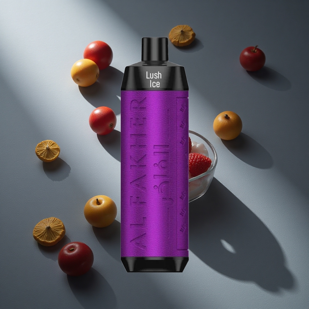 Hielo Lujuriante Al Fakher Crown Bar 8000 Cristal Desechable con 5mg de Nicotina y Carga USB Tipo-C Peru wholesale