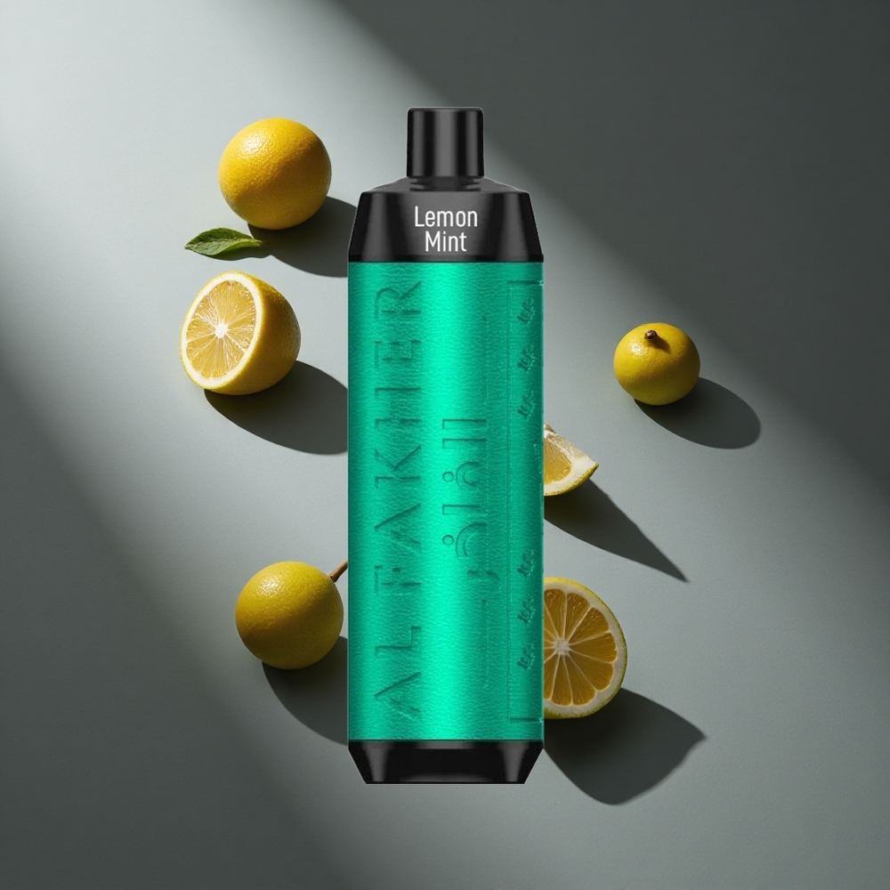 Limón Menta Al Fakher Crown Bar 8000 Chupadas 18ml Capacidad Perú Wholesale