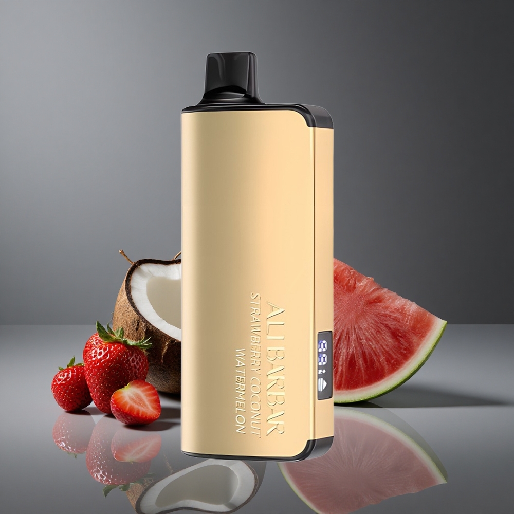 Fresa Coco Sandía Alibarbar Ingot 9000 Puffs 22ml 2350mah Peru wholesale