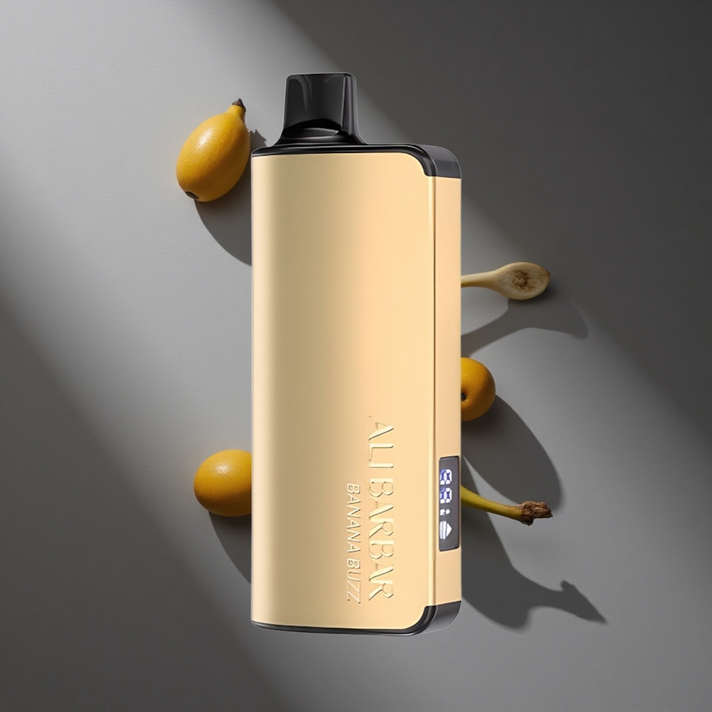 Plátano Alibarbar Ingot 9000 Puffs 22ml 2350mah Peru wholesale