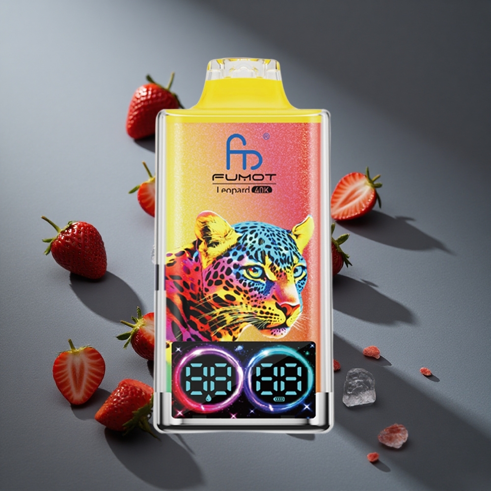 Fresa Helada Fumot Leopard 40K Puffs 700mAh Batería Dual Malla Peru wholesale