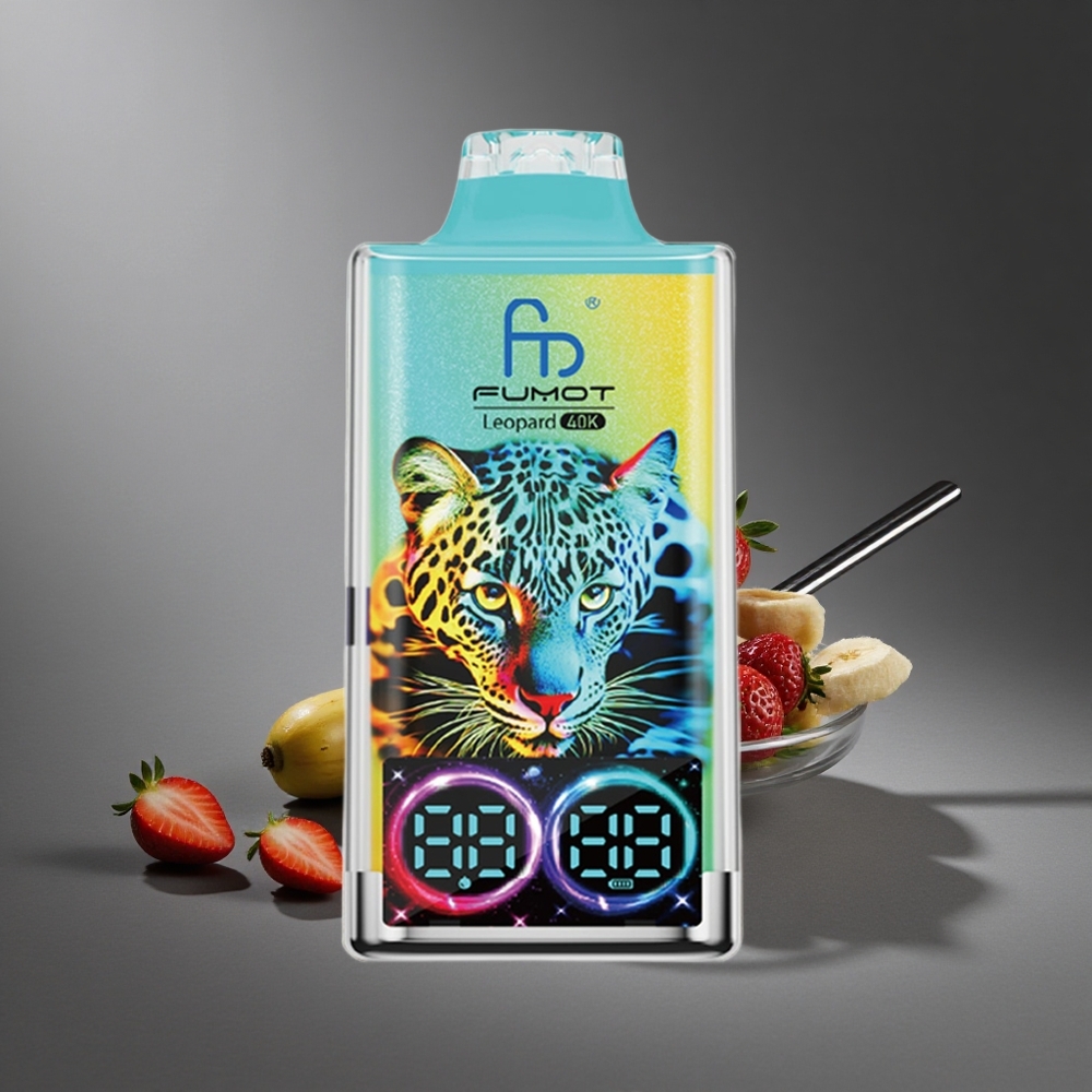 Fresa Plátano Fumot Leopard 40000 Puffs Batería 700mAh Tipo-C Peru wholesale