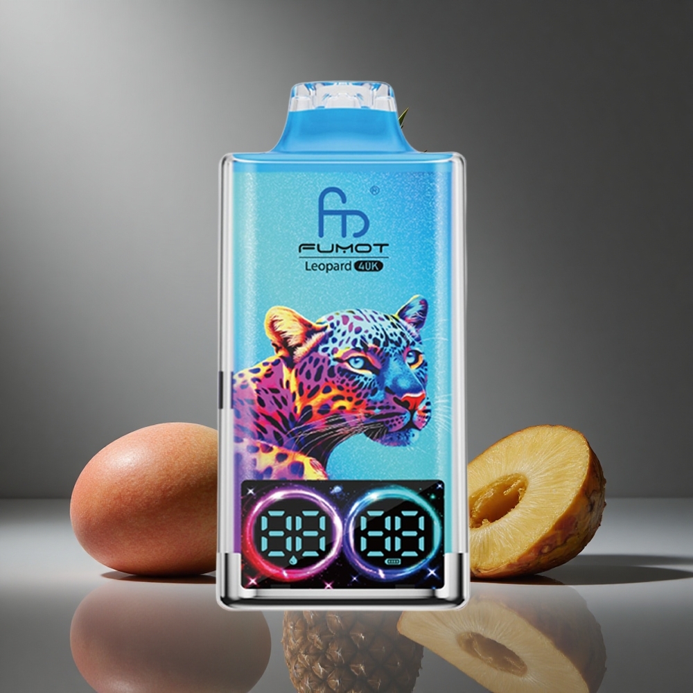 Melocotón Mango Piña Fumot Leopard 40K Puffs Carga Tipo-C 700mAh Pantalla Digital Peru wholesale