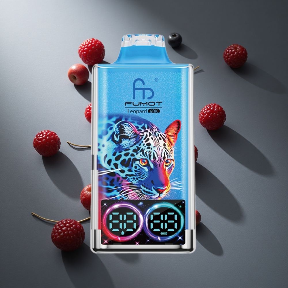 Mezcla de Bayas Fumot Leopard 40K Puffs Batería 700mAh Carga Tipo-C Peru wholesale