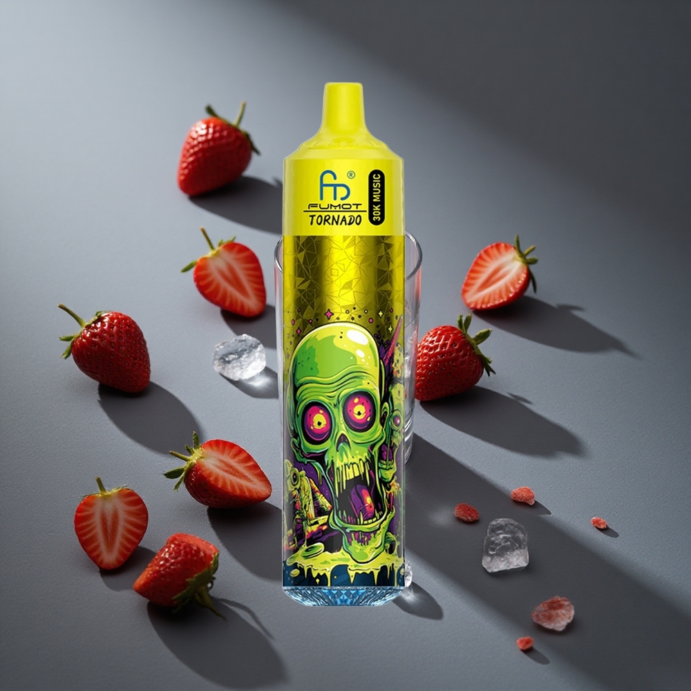 Fresa Hielo Fumot RandM Tornado 30000 Puffs 30mL Capacidad de e-líquido Peru wholesale