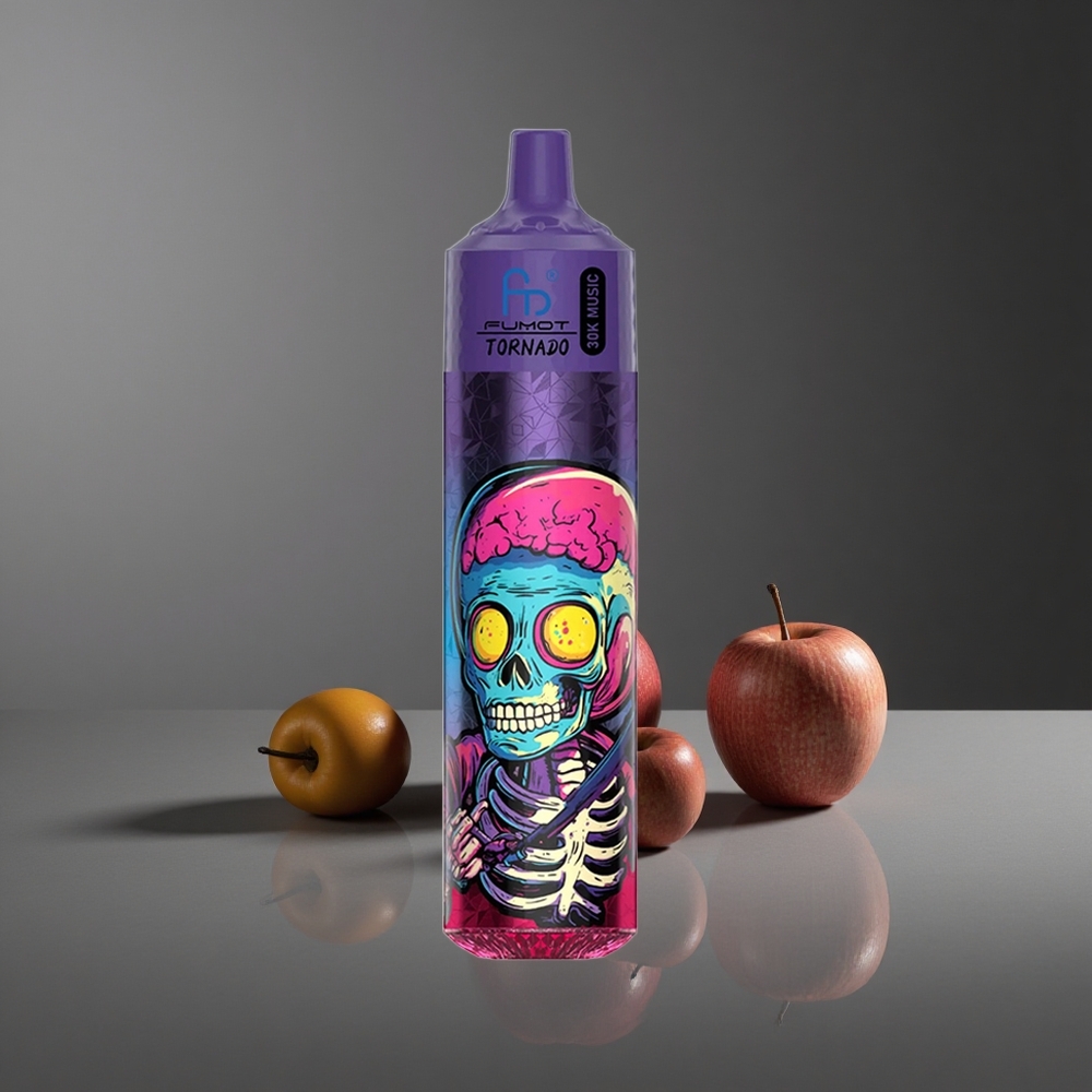 Triple Manzana Fumot RandM Tornado 30000 Puffs 30mL Capacidad de E-líquido 2% 5% Nicotina Peru wholesale