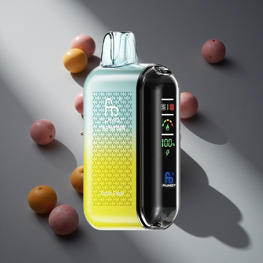 Algodón de Azúcar Fumot Tornado 20000 Caladas Batería Recargable 850mAh Peru wholesale