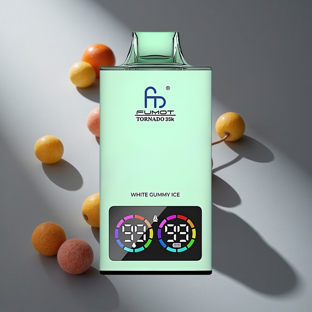 Gominola Blanca Hielo Fumot Tornado 35000 15ml E-líquido 700 MAH Batería Peru wholesale