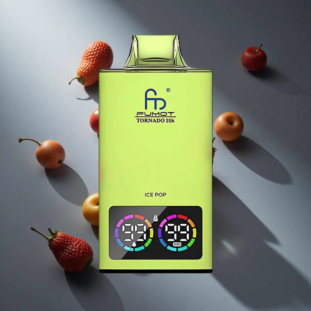 Helado de Hielo Fumot Tornado 35000 con Bobina Dual y Luz RGB Variable Peru wholesale