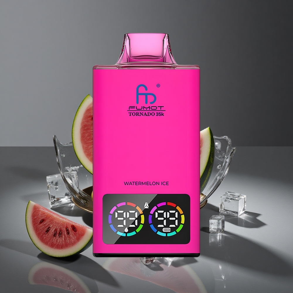 Sandía Helada Fumot Tornado 35000 Dual Bobina Malla Luces RGB Variables Peru wholesale