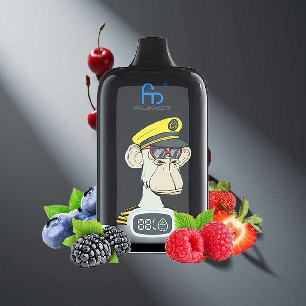 Cereza Fumot Tornado Digital Box 12000 Puffs 20ml Batería Recargable Peru wholesale