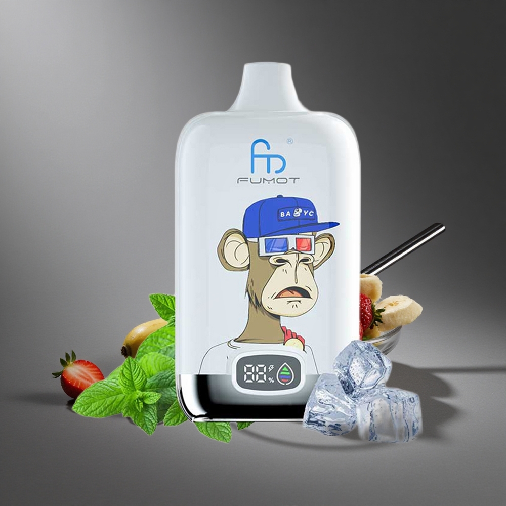 Fresa Banana Fumot Tornado Digital Box 12000 Puffs 20ml Batería Recargable Peru wholesale