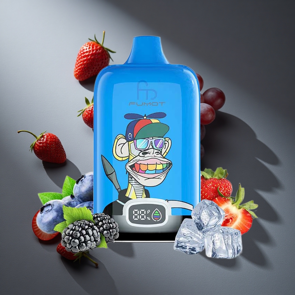 Fresa Uva Fumot Tornado Digital Box 12000 Puffs 20ml Recargable Peru wholesale