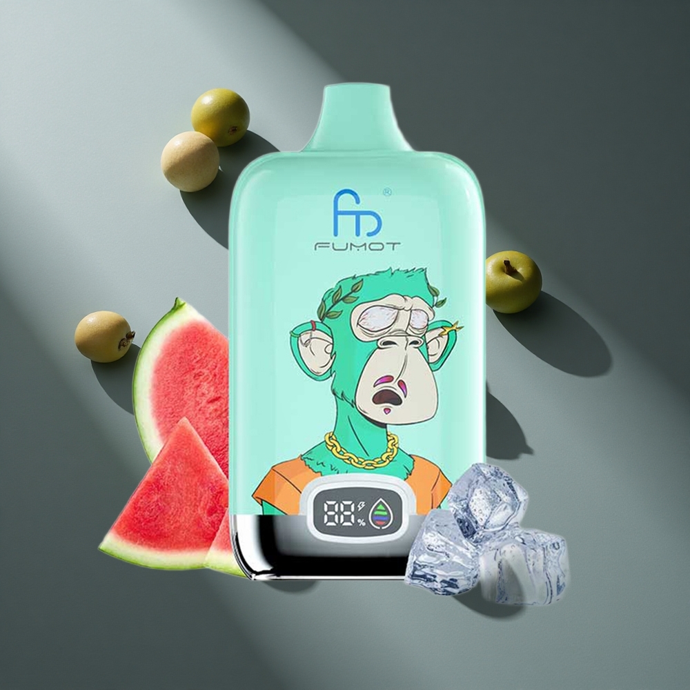 Menta Fría Fumot Tornado Caja Digital 12000 Puffs 20ml Batería Recargable Peru wholesale