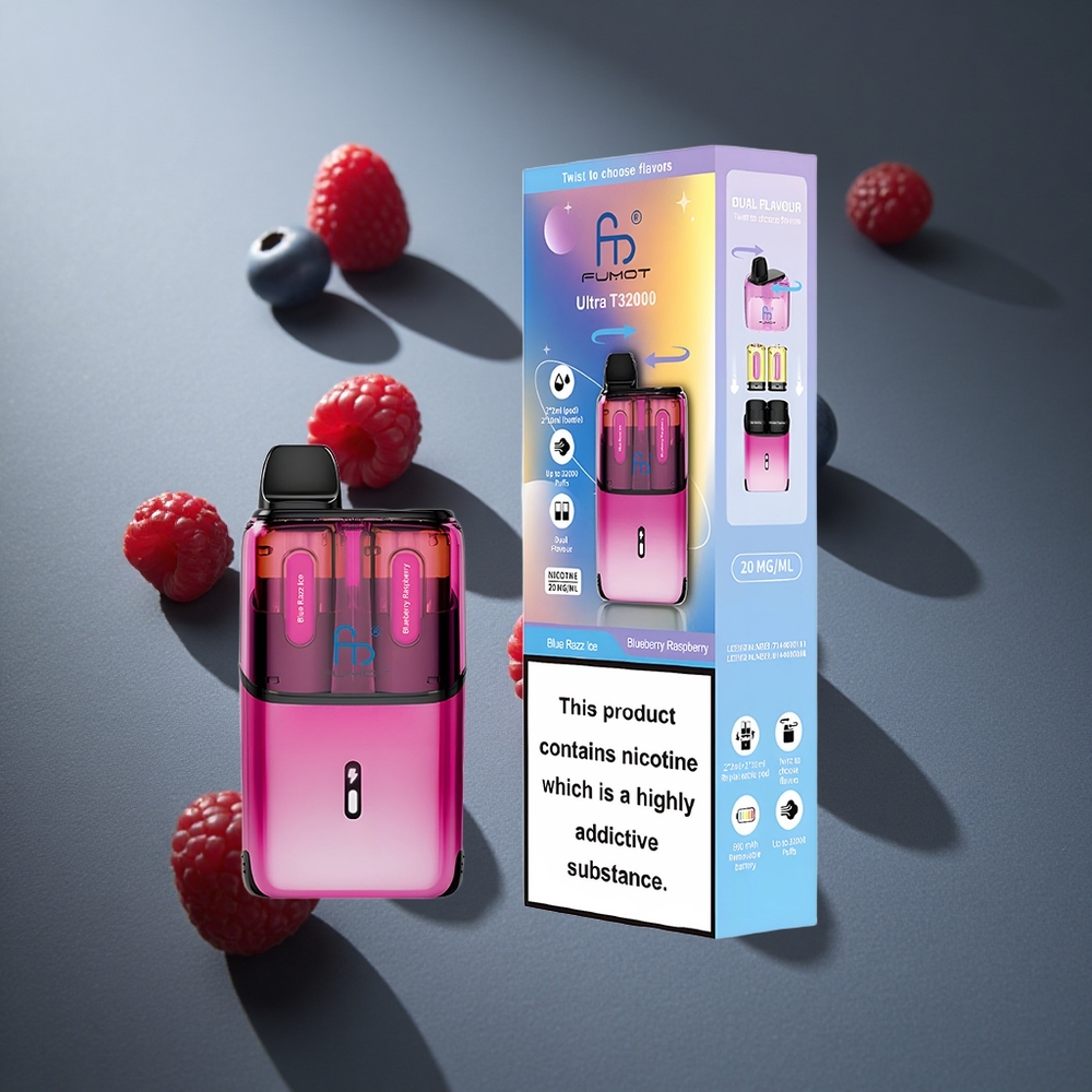 Arándano Azul Frambuesa Fumot Ultra T32000 32000 Caladas Batería 800mAh Peru wholesale