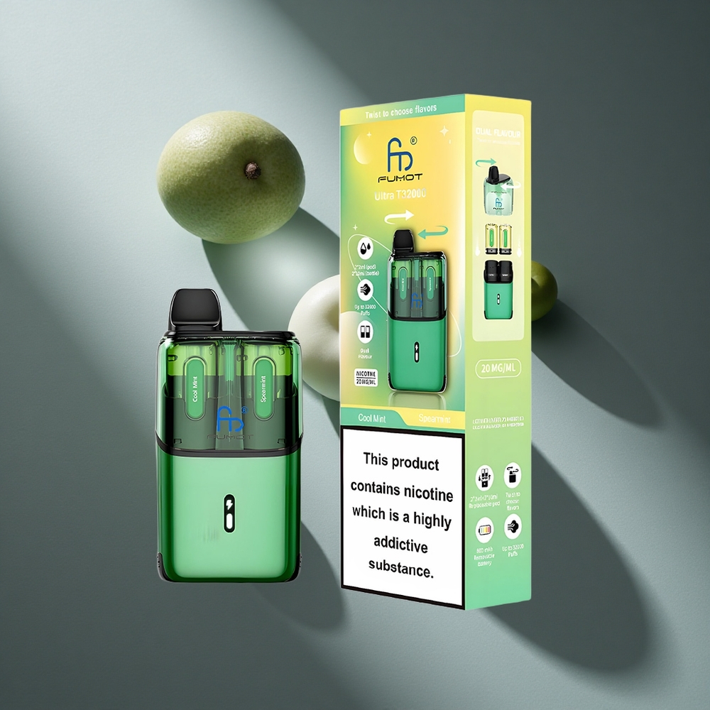 Menta Refrescante Hierbabuena Fumot Ultra T32000 32000 Caladas Batería 800mAh Peru wholesale