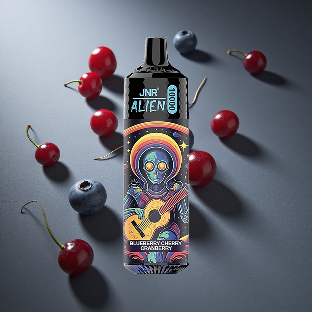Arándano Cereza JNR Alien 10000 Puffs Batería 850mAh Tipo-C Carga Rápida Peru wholesale