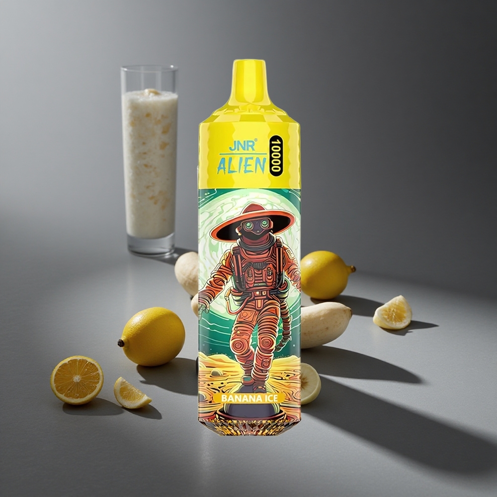 Banana Hielo JNR Alien 10000 Puffs 850mAh 20ml Peru wholesale