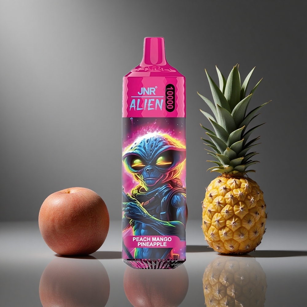 Durazno mango piña JNR Alien 10000 Puffs 850mAh 20ml Peru wholesale