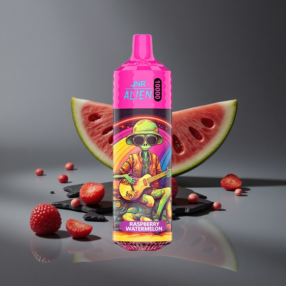 Frambuesa Sandía JNR Alien 10000 Puffs 850mAh Batería Tipo-C Carga Rápida Peru wholesale