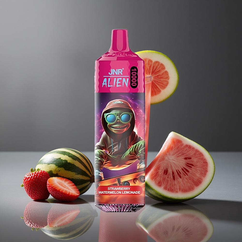 Fresa Sandía Limonada JNR Alien 10000 Puffs 850mAh Batería Tipo-C Carga Rápida Peru wholesale