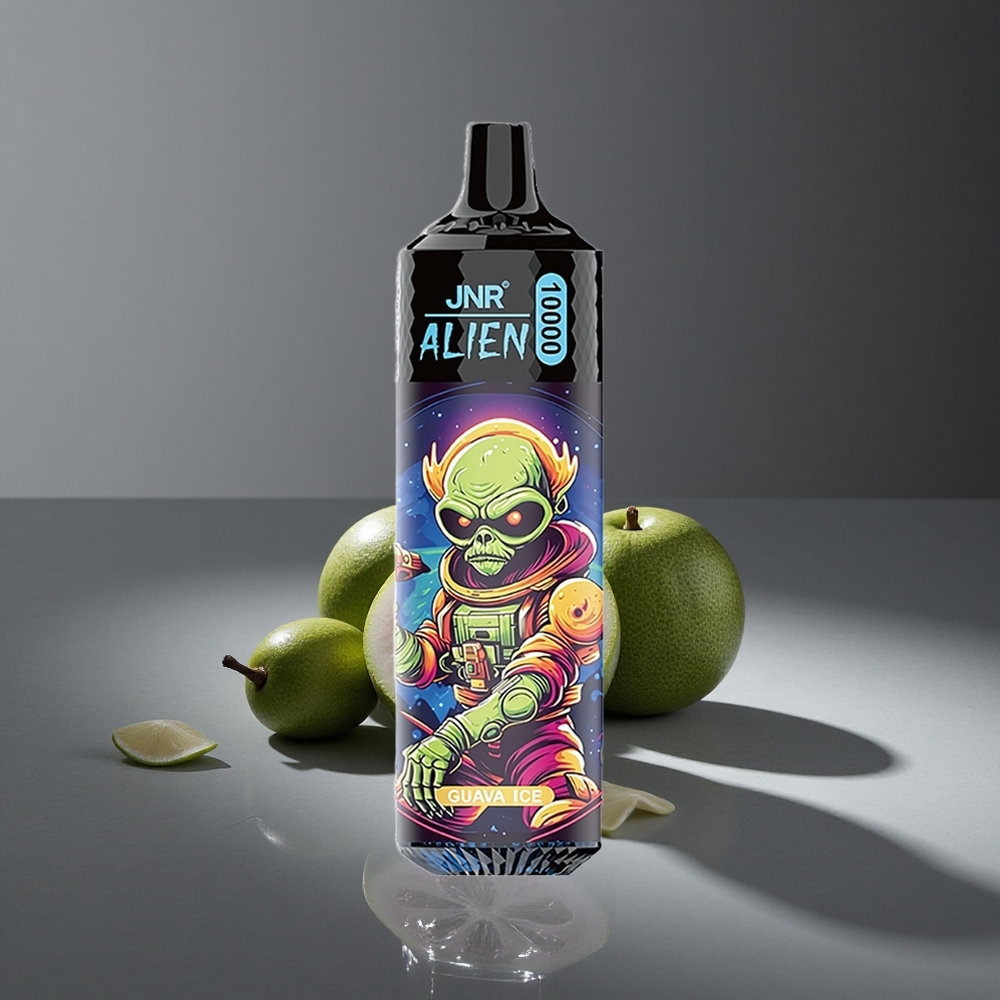 Guayaba Hielo JNR Alien 10000 Puffs 20ml E-líquido Tipo-C Carga Rápida Peru wholesale