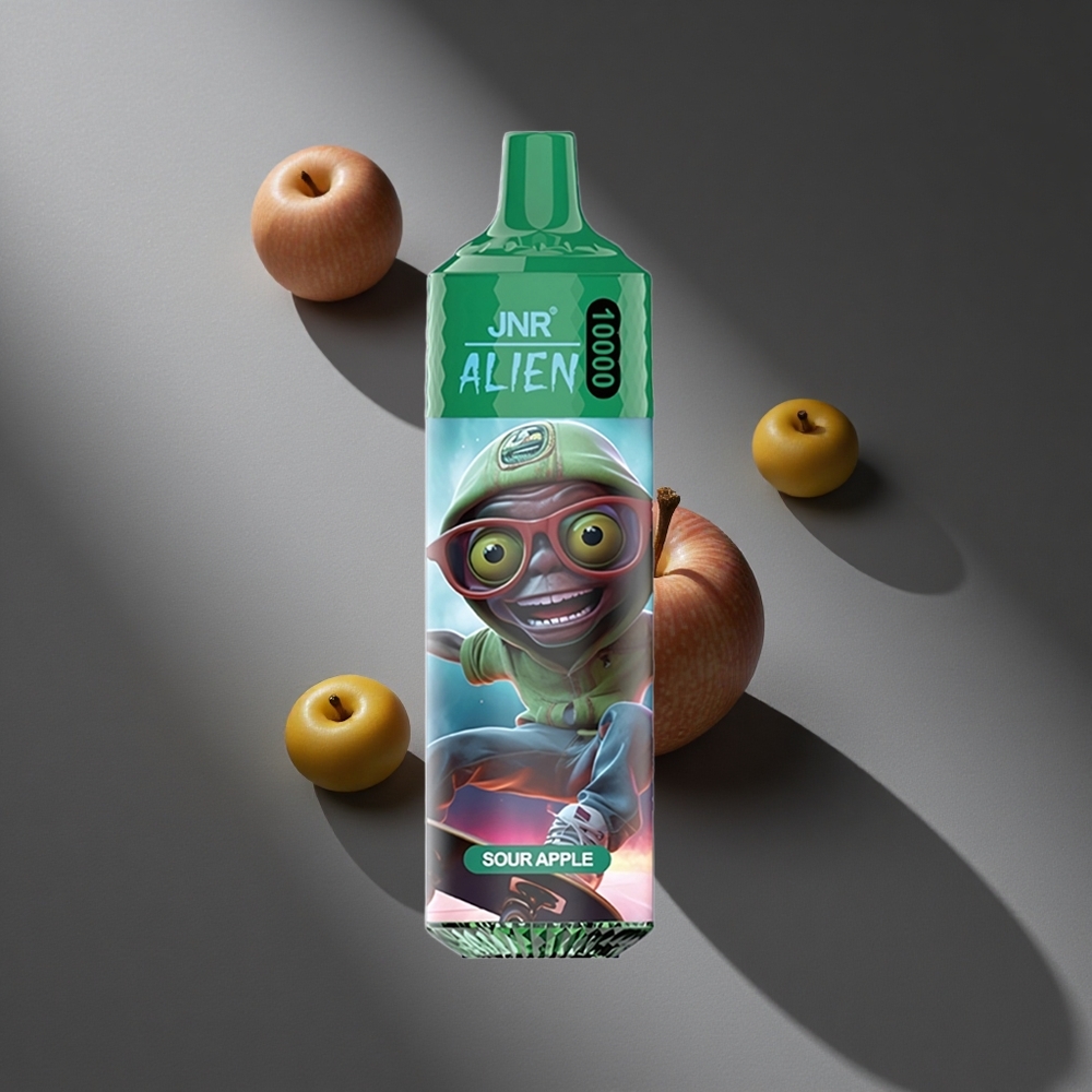 Manzana Ácida JNR Alien 10000 Puffs 850mAh 20ml Peru wholesale
