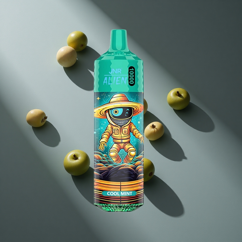 Menta Fría JNR Alien 10000 Puffs 20ml E-líquido 850mAh Batería Peru wholesale