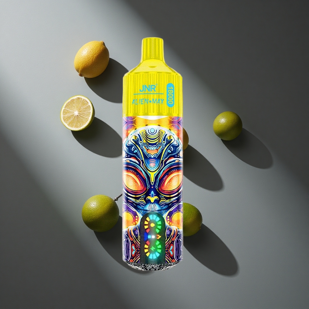 Limón y Lima JNR Alien Max 18000 Puffs Pantalla LED Inteligente y Doble Malla Peru wholesale