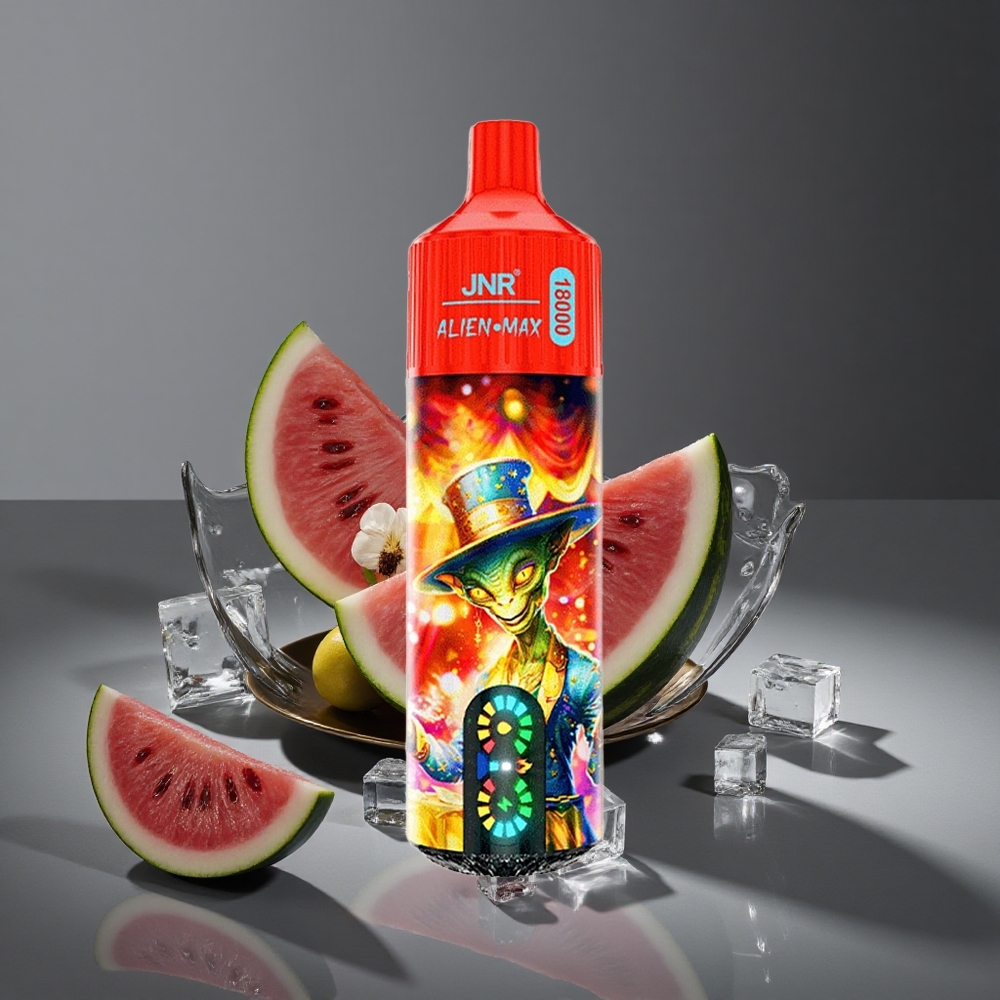 Sandía Helada JNR Alien Max 18000 Puffs Pantalla LED Inteligente Carga Rápida Type-C Peru wholesale