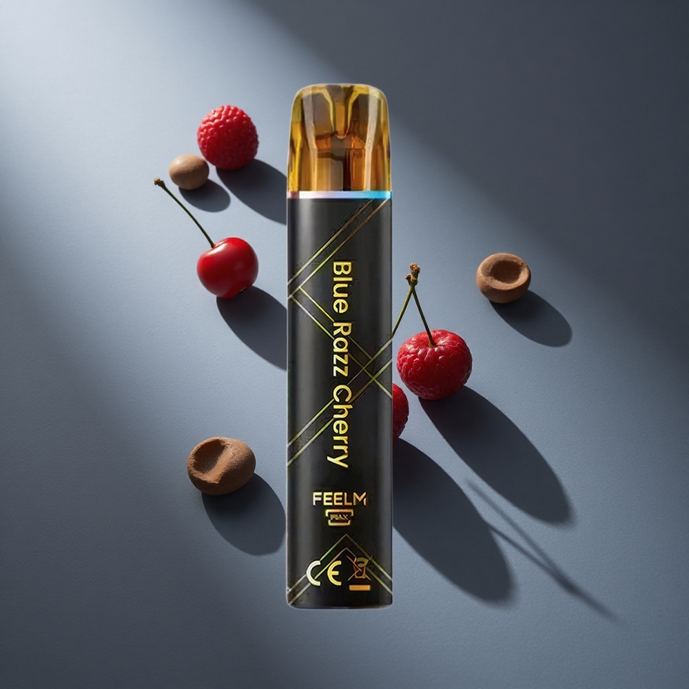 Cereza Frambuesa Azul JNR Black&Golden 800 Puffs 2ml Capacidad de Líquido Peru wholesale