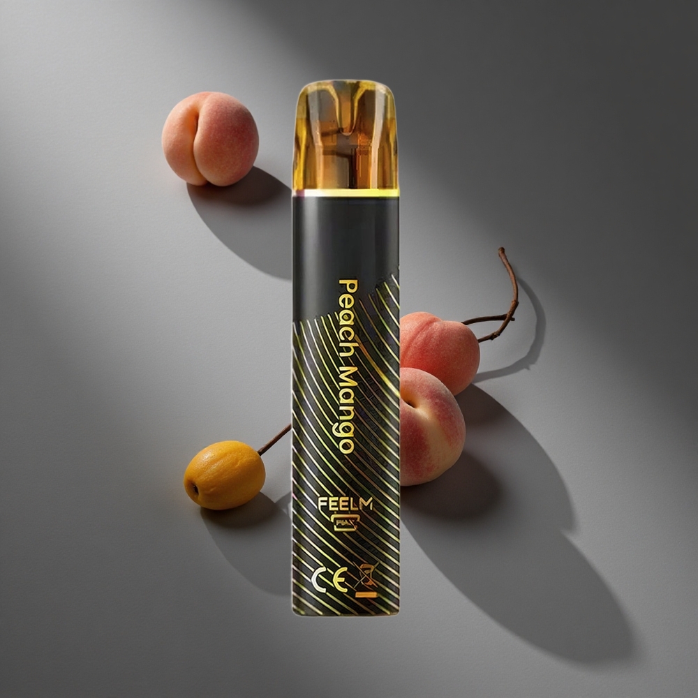 Mango Melocotón JNR Black&Golden 800 Puffs Sin Carga Perú Wholesale