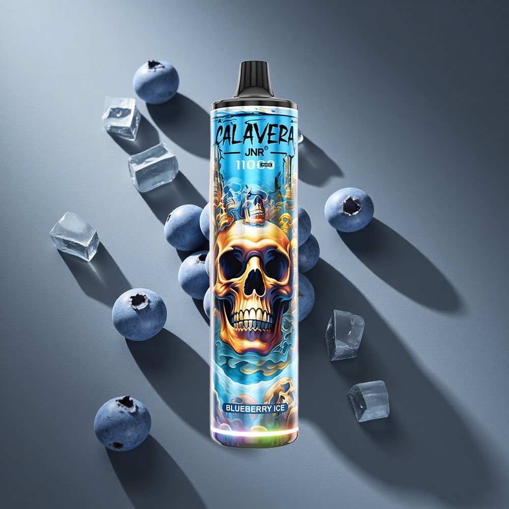 Arándano Azul Helado JNR Calavera 11000 Puffs 21ml Capacidad de Líquido Peru wholesale
