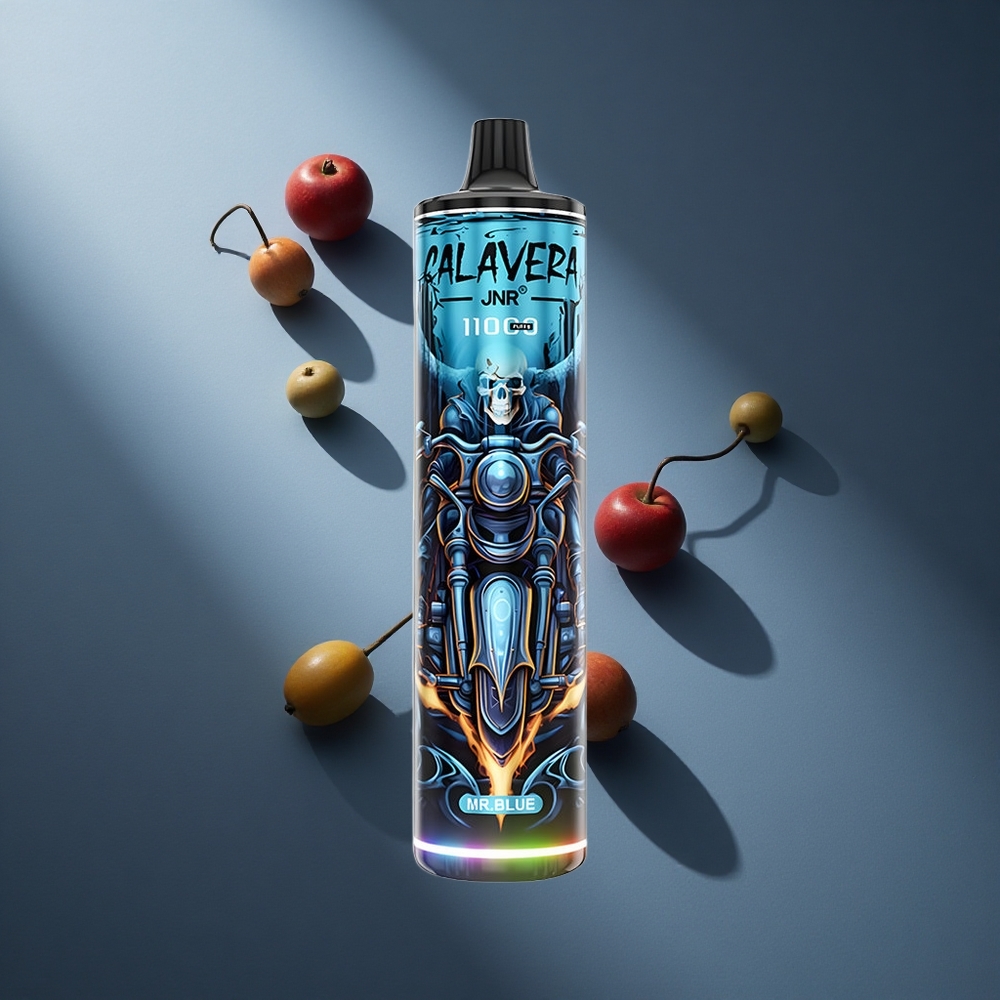Azul Mr JNR Calavera 11000 Puffs 21ml Capacidad de Líquido 850 mAh Batería Peru wholesale